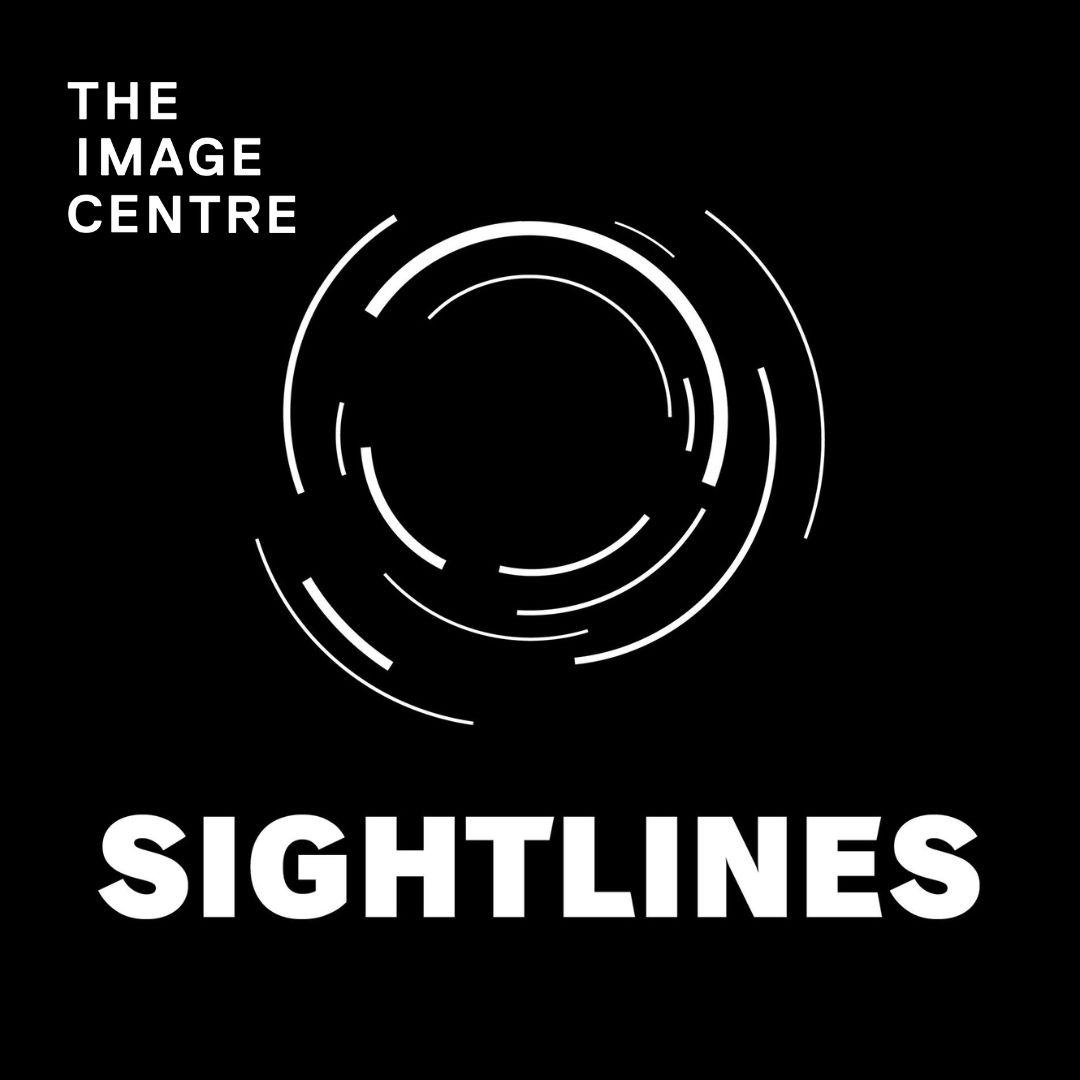 Logo for The Image Centre's new podcast, Sightlines