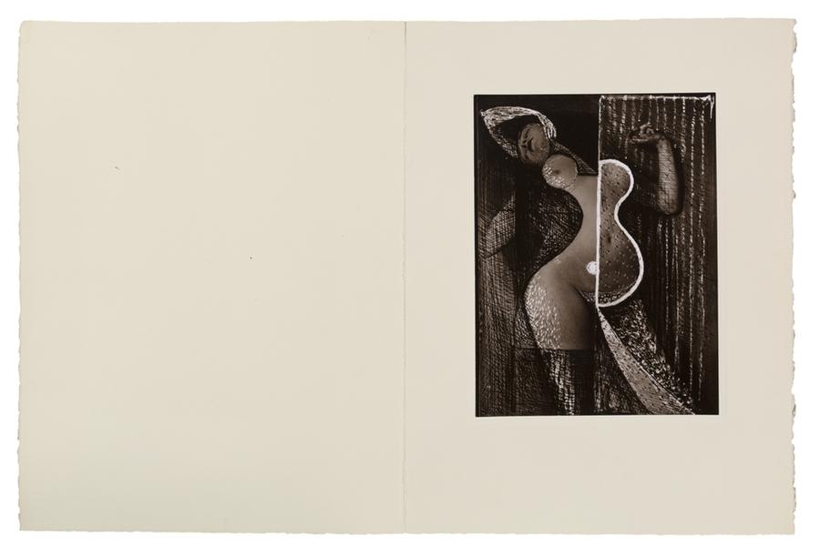 Abstract photo of a woman's body done by Brassaï.