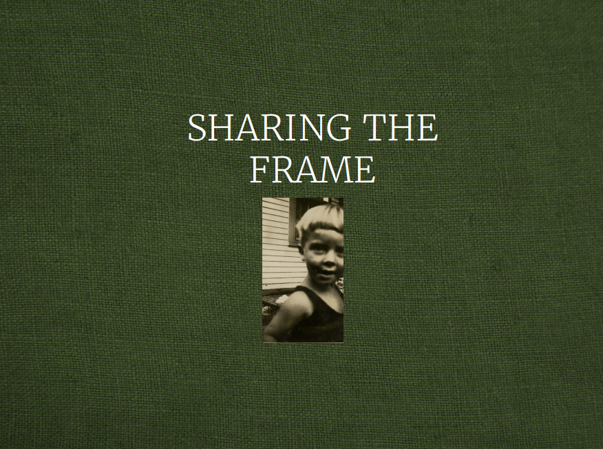 The cover of Sharing the Frame publication
